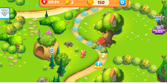 Forest Match 4 screenshot 1